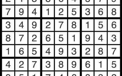 Sudoku Jan 11 | Solution