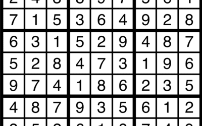 Sudoku | August 23 Solution