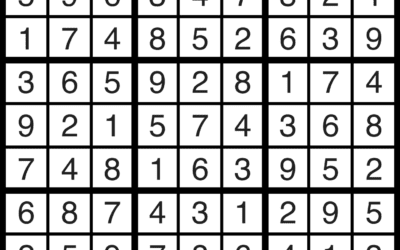 Sudoku | November 1 Solution