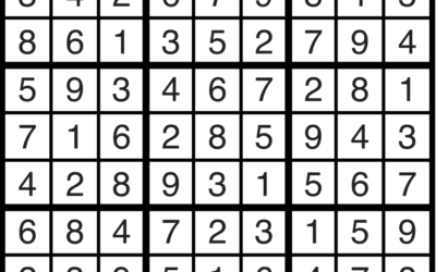 Sudoku | November 15 Solution