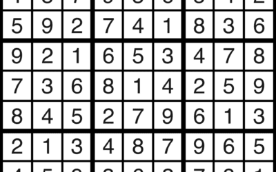 Sudoku | December 6 Solution