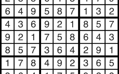 Suduko | Sept 19 Solution