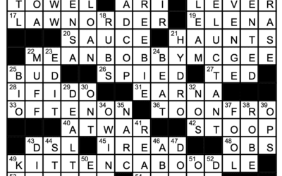 “And??” | Crossword Solution