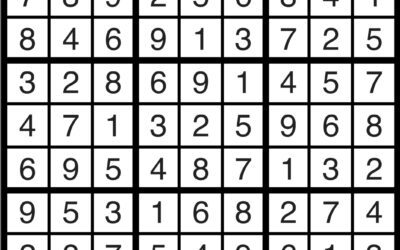 Sudoku | April 3 Solution