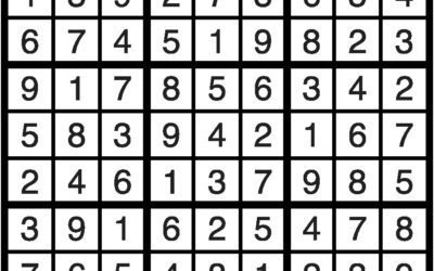 Sudoku | September 4 Solution