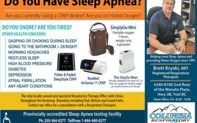 Columbia Respiratory | Helping treat Sleep Apnea