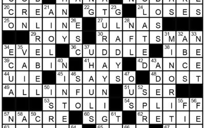 “High Temperatures” Crossword Solution | Dec 4