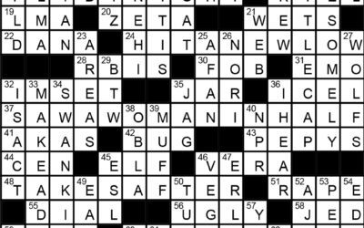 “A Means to an End” | Crossword Solution