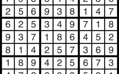 Sudoku Solution | Apr 1