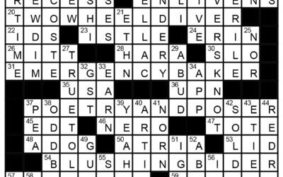 “Shift Work” | Crossword Solution Apr 15