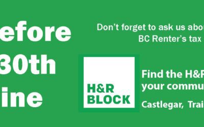 H&R Block – April 30th Deadline