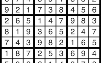 Sudoku Solution – Apr 29